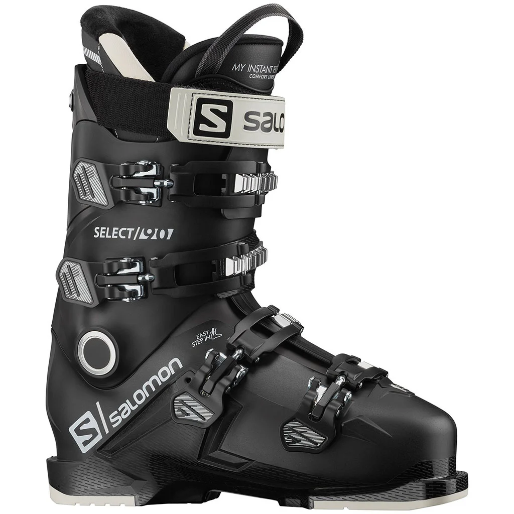 Salomon Select ski boots – profile with buckles and thermo-moldable liner