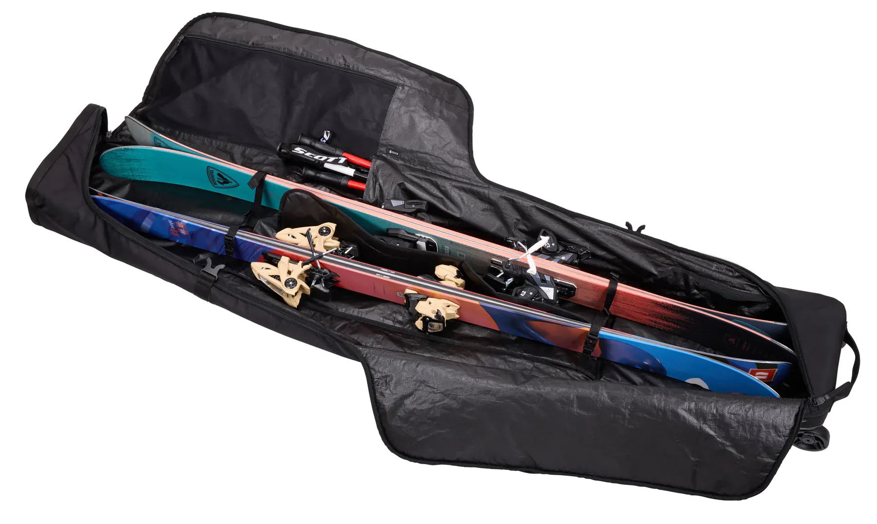 Thule RoundTrip Ski Roller torba 175 cm sa točkićima, podlogom i kompresionim trakama