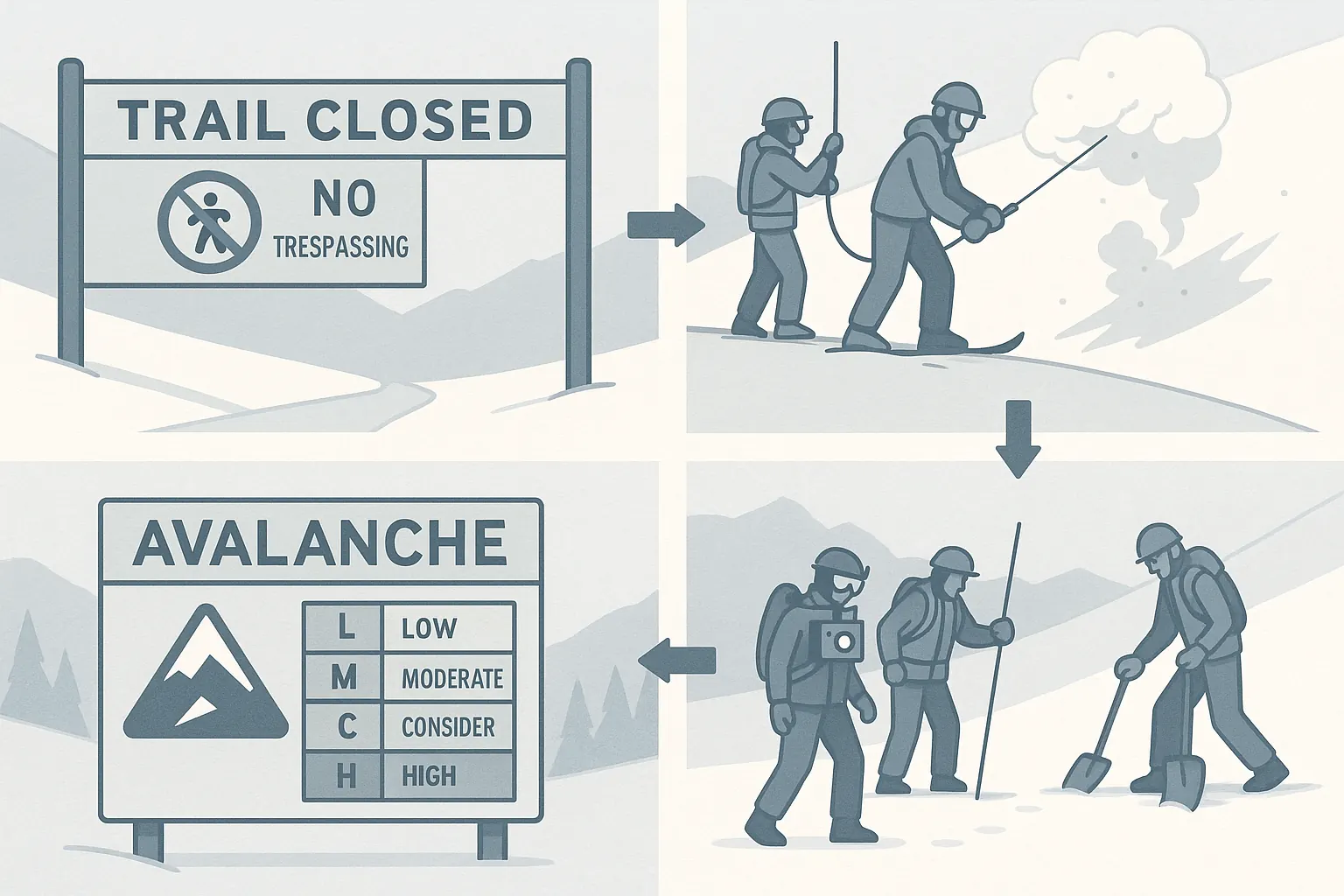 Avalanche safety legacy at ski resorts: closures, controlled blasting and better forecasting after major events.