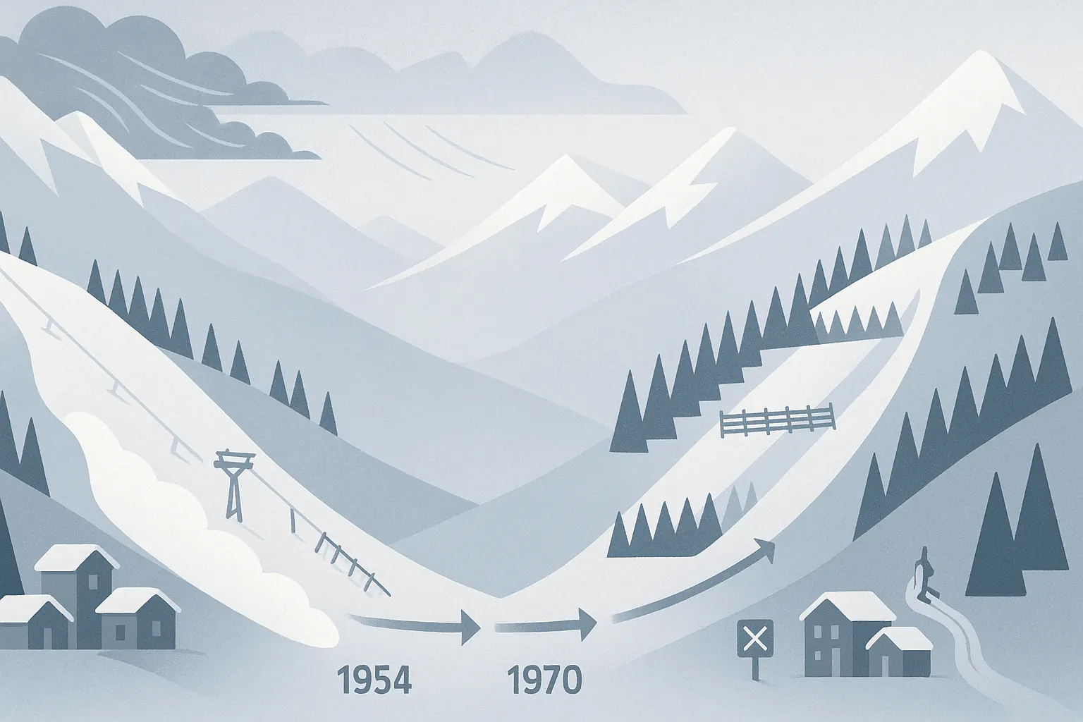Famous ski-resort avalanches: lessons from Blons, Val d’Isère and Galtür for modern safety.