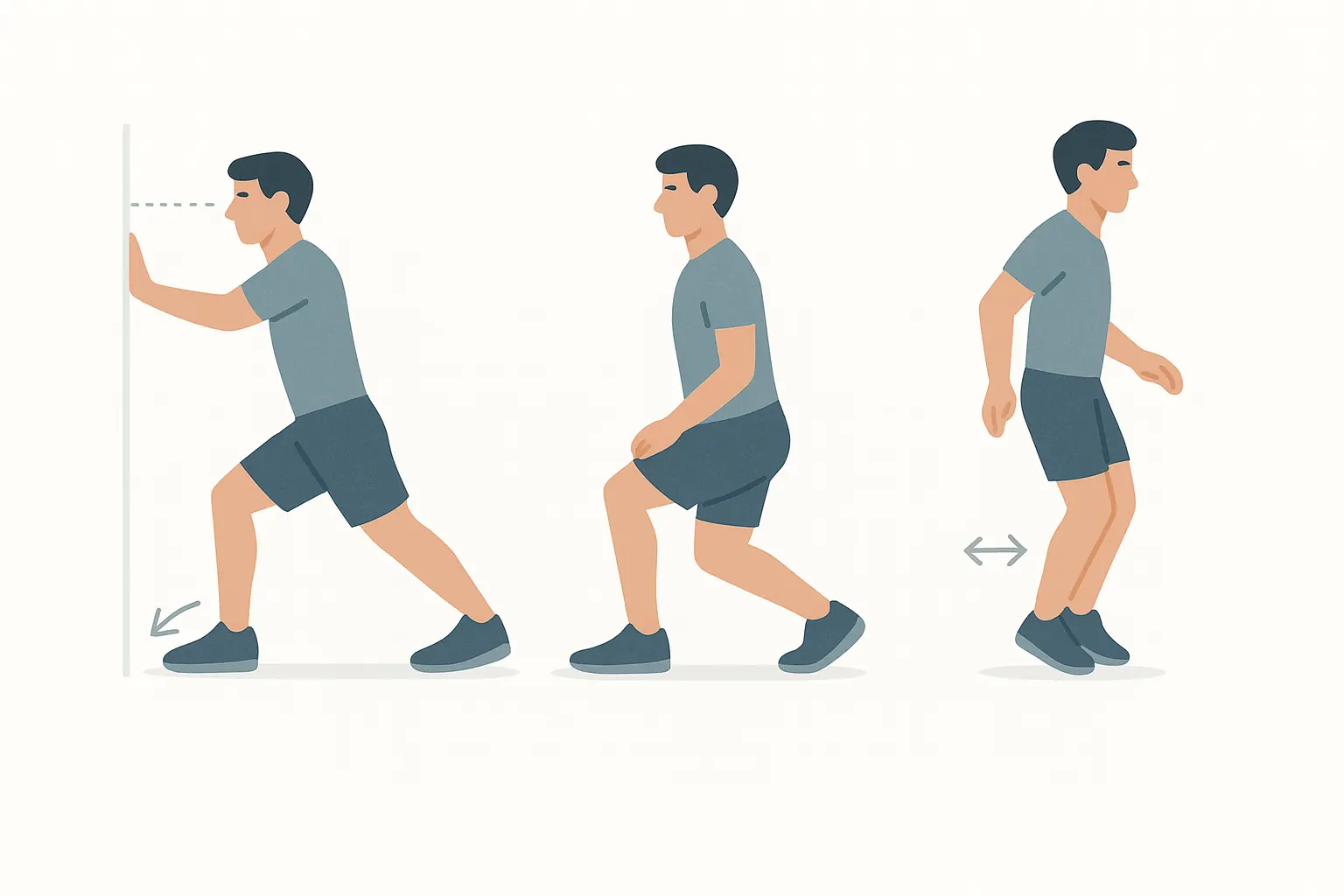Prehab for knees and ankles: ankle mobility, knee-over-toe control, calf/tibialis raises and soft mini hops.